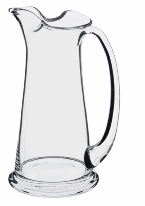 DARTINGTON CRYSTAL SAMSON JUGS 1 LITRE ICE LIP JUG